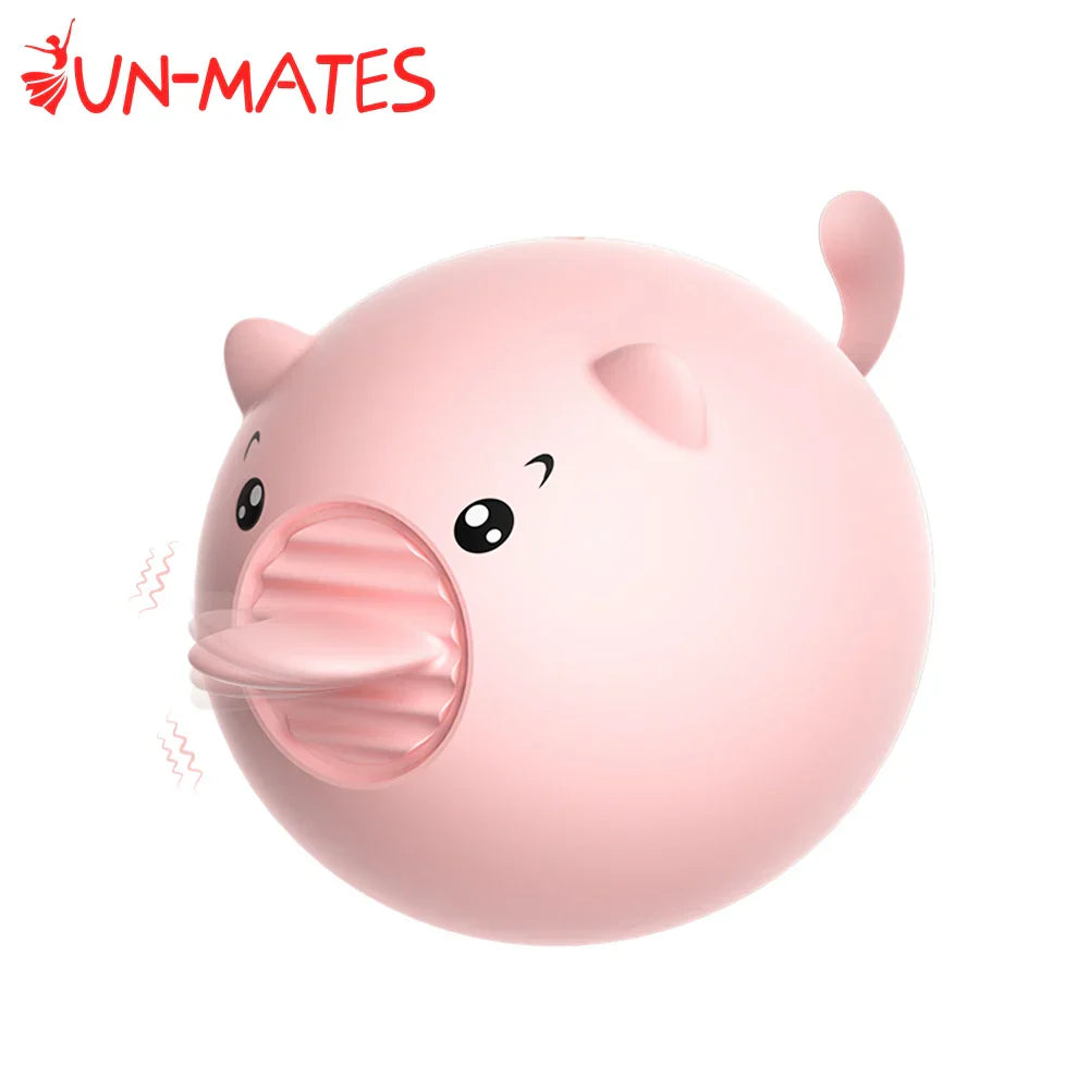 MINI หมูลิ้นเลีย Vibrator Clit G จุดกระตุ้นเพศของเล่นสำหรับผู้หญิง 10 โหมดชาร์จ Quick Orgasm เร้าอารมณ์ ... - buysextoyth