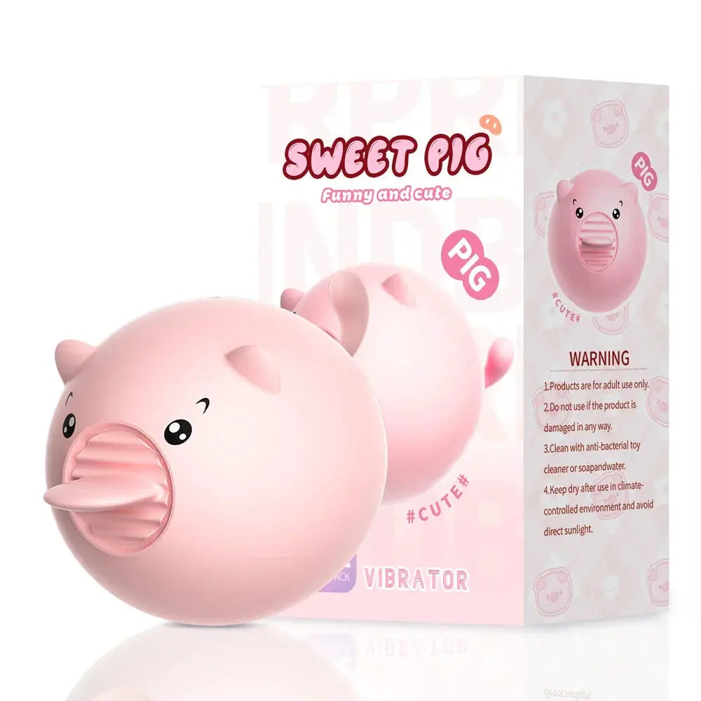 MINI หมูลิ้นเลีย Vibrator Clit G จุดกระตุ้นเพศของเล่นสำหรับผู้หญิง 10 โหมดชาร์จ Quick Orgasm เร้าอารมณ์ ... - buysextoyth