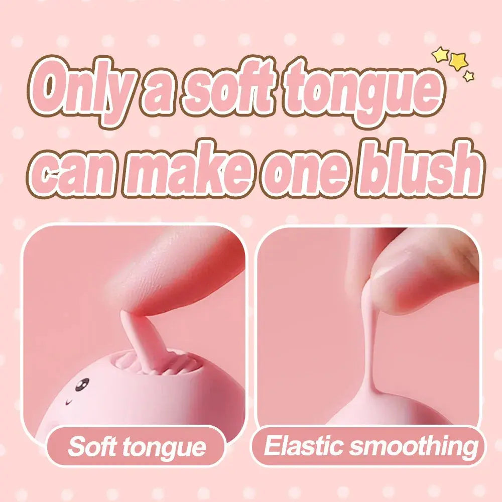 MINI หมูลิ้นเลีย Vibrator Clit G จุดกระตุ้นเพศของเล่นสำหรับผู้หญิง 10 โหมดชาร์จ Quick Orgasm เร้าอารมณ์ ... - buysextoyth