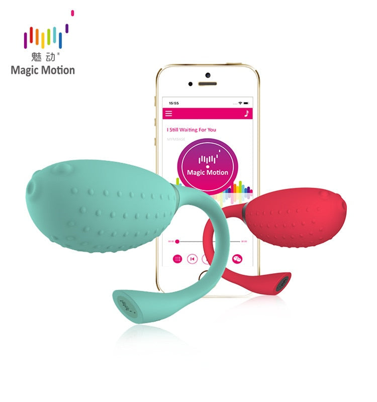 Magic Motion Smart Sex Toy Remote Control Vibrator G-spot Clitoris Fugu APP Vibrating Ball Flamingo Vagina Massager for Woman - buysextoyth