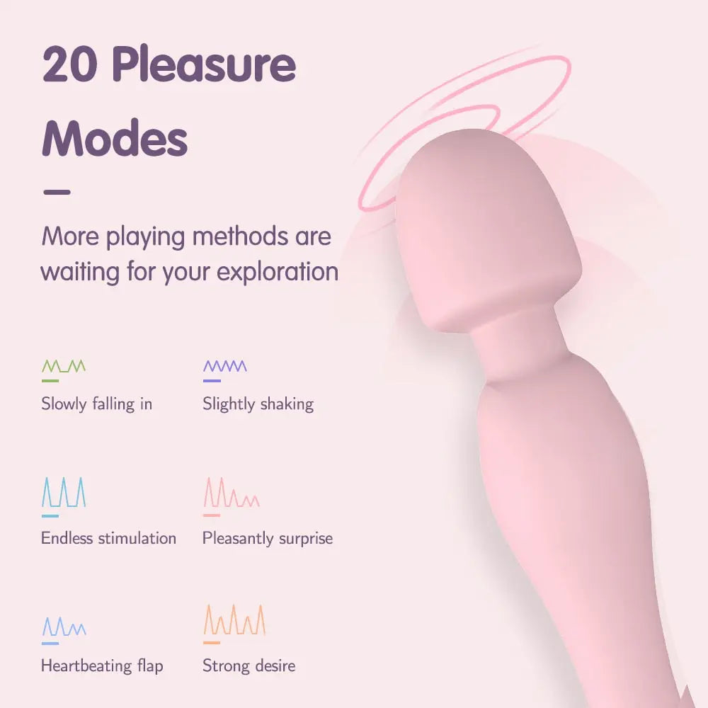 DRYWELL AV Vibrators for Women Powerful Magic Wand Sex Toys for Women Female Vibrator Clitoris Stimulator Toys for Adults 18 Sex - buysextoyth
