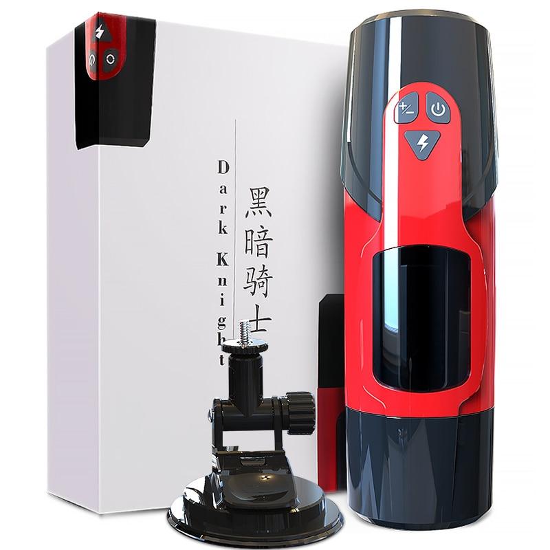 Male Masturbation Cup with 7*3 Adjustable Modes Automatic Telescopic Rotation Masturbator Sex toys for men masturbating - buysextoyth
