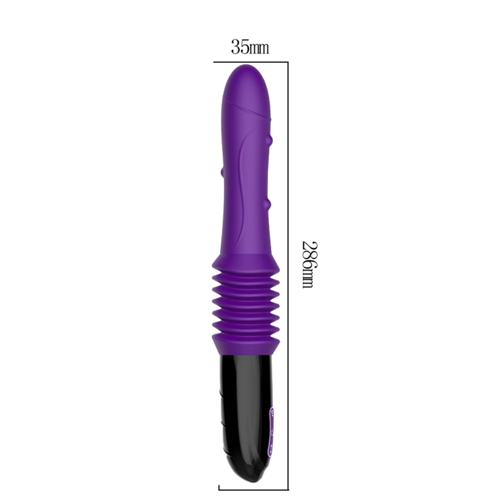 Male Masturbation Machine Vibrator Automatic Stretching G-spot Massage Female Masturbation Sex Toys for Women Dildos Erotic Shop - buysextoyth