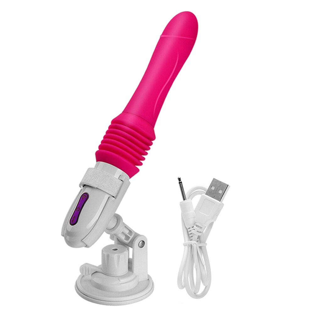 Male Masturbation Machine Vibrator Automatic Stretching G-spot Massage Female Masturbation Sex Toys for Women Dildos Erotic Shop - buysextoyth