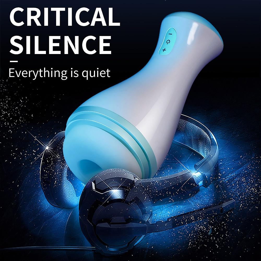 Male Masturbator AirBag Clip Wrapped Vacuum Clamp Real Blowjob Deep Throat Automatic Adult Sex Toys for Men Masturbation Cup - buysextoyth