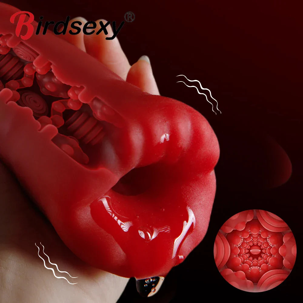 Male Masturbator Cup For Men Penis Blowjob Sucking Machine Vagina Soft Tight Pussy manual trainer Aircraft Men Adult Sex Toys - buysextoyth