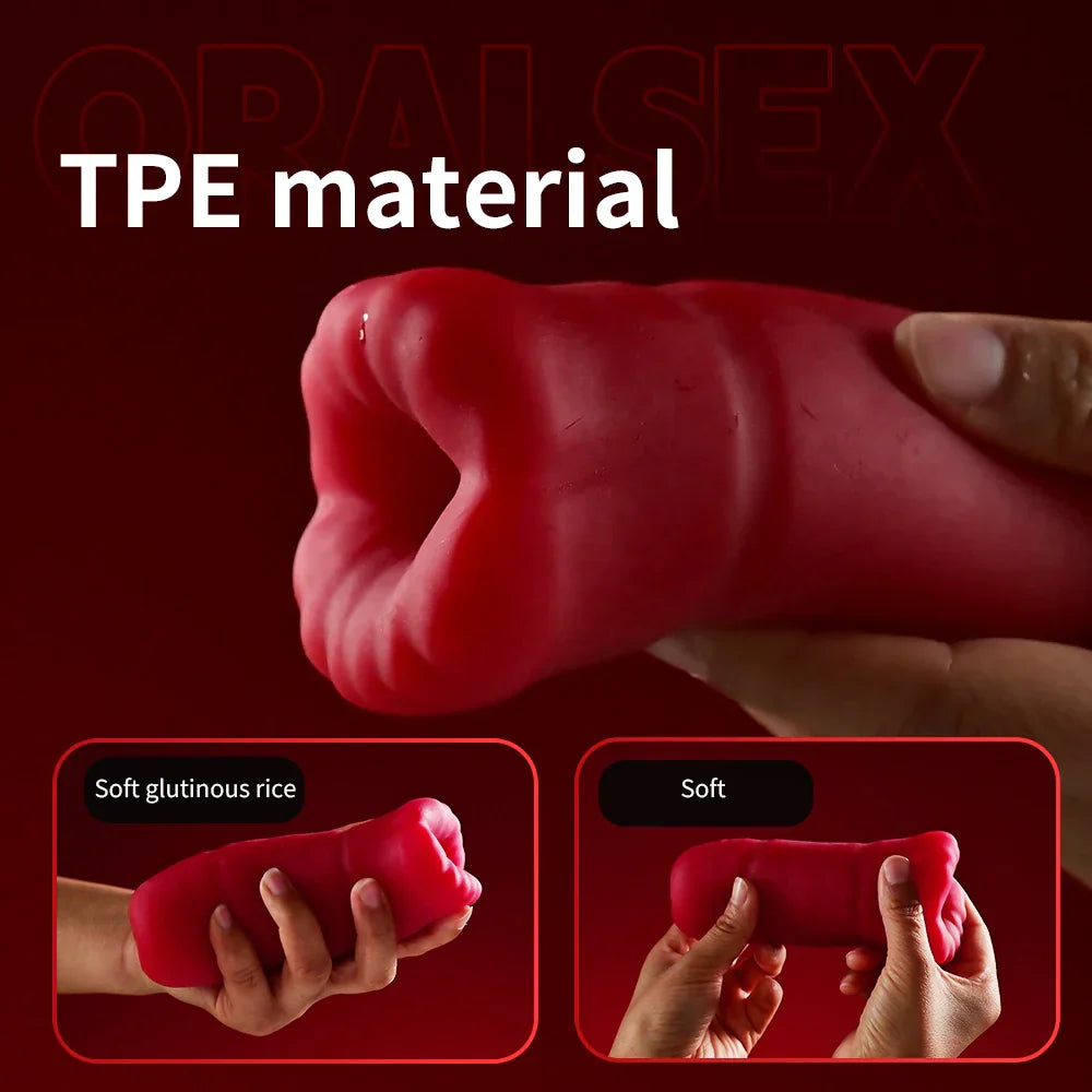 Male Masturbator Cup For Men Penis Blowjob Sucking Machine Vagina Soft Tight Pussy manual trainer Aircraft Men Adult Sex Toys - buysextoyth