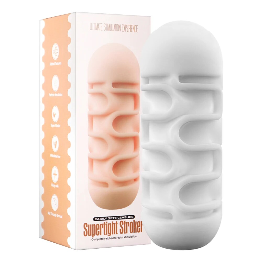 Male Masturbator for Men Sex Toys Soft Real Silicone Vagina Vacuum Pocket Double Blowjob Masturbation Cup for Couple - buysextoyth