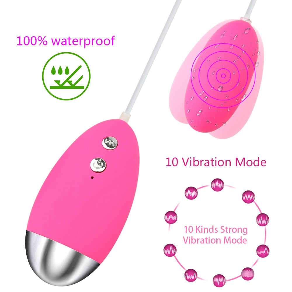 Man Nuo 10 Speed Egg Vibrator Sex Product Remote Control Vibrating Egg Sex Toys for Women Strong Vibration - buysextoyth