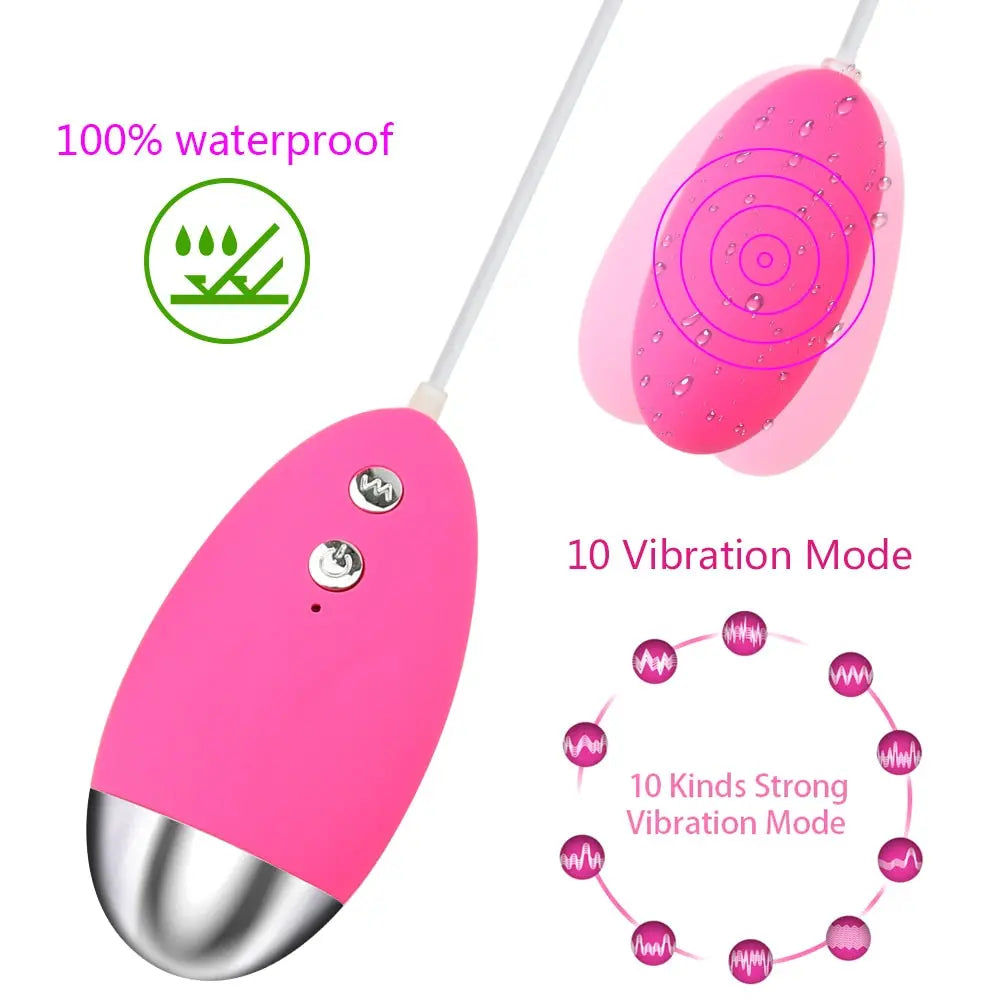 Man Nuo 10 Speed Egg Vibrator Sex Product Remote Control Vibrating Egg Sex Toys for Women Strong Vibration - buysextoyth