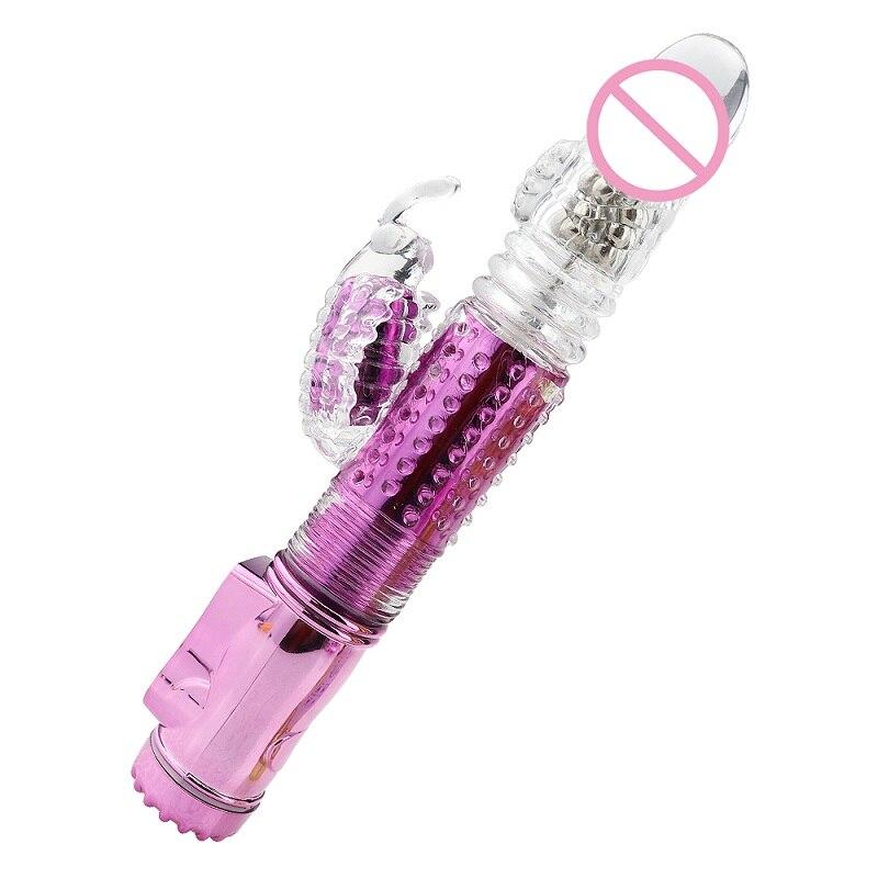 Clit Vibrator Sex Toys for Women Dildo Vibrator G-spot Massager Rotation Sex Products Clitoris Stimulation - buysextoyth