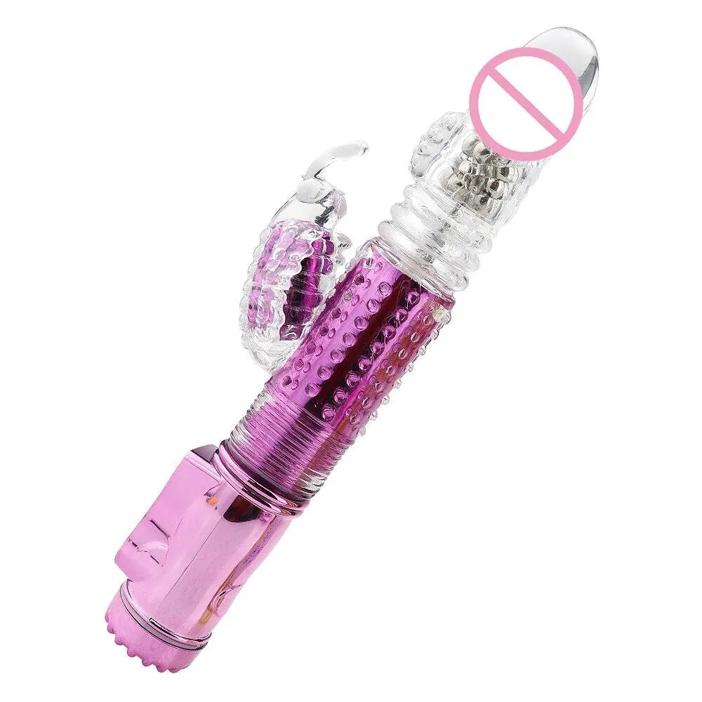 Clit Vibrator Sex Toys for Women Dildo Vibrator G-spot Massager Rotation Sex Products Clitoris Stimulation - buysextoyth
