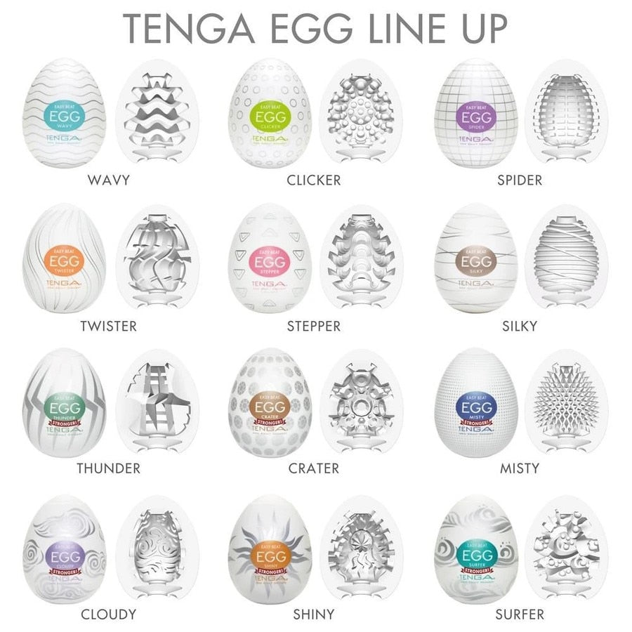 Masturbation TENGA Eggs Male Masturbator Realistic Vagina Pussy Adults G-spot Sexy Toy Stimulating Dick Massager Sex Shop - buysextoyth