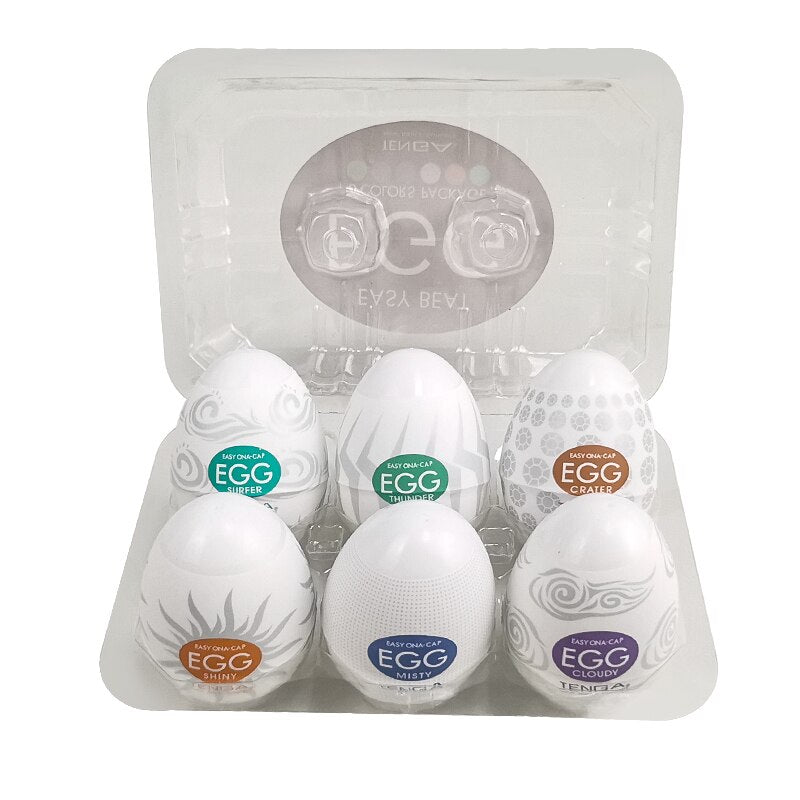 Masturbation TENGA Eggs Male Masturbator Realistic Vagina Pussy Adults G-spot Sexy Toy Stimulating Dick Massager Sex Shop - buysextoyth