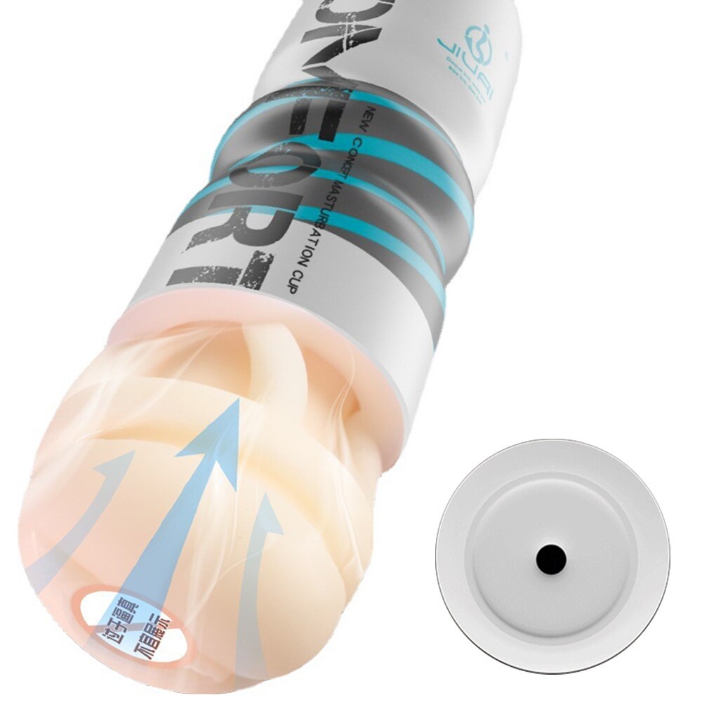 ชาย Masturbator คัพสำหรับชายอวัยวะเพศชายนวดอมควยเครื่องจริงช่องคลอดปาก Anal สูญญากาศพ็อกเก็ตหี Masturbation ถ้วยเซ็กซ์ทอย - buysextoyth