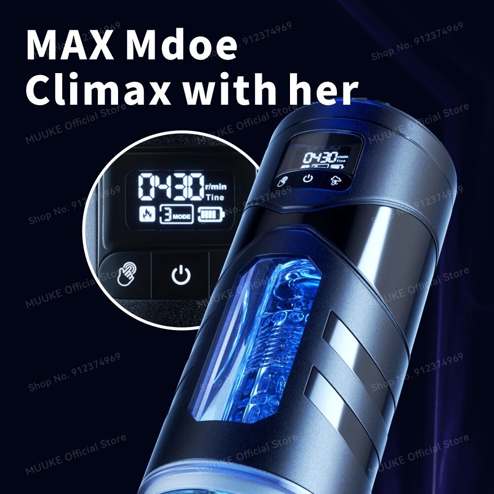 ชาย Masturbator อัตโนมัติอมควยดูดเครื่องดูด Blowjob ช่องคลอด Masturbation หี Vibrator เซ็กซ์ทอยสำหรับชาย - buysextoyth