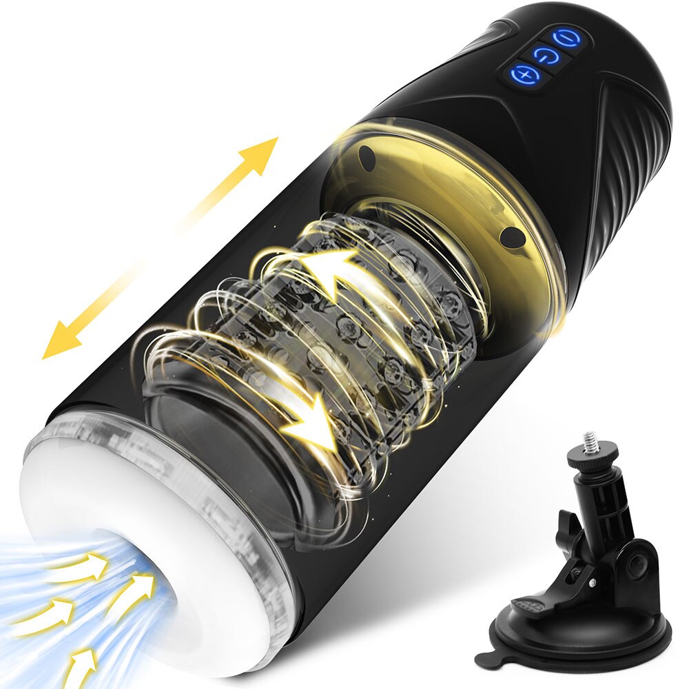 ที่ดีที่สุด-ขายชาย Masturbator อัตโนมัติ Intimate Adult สินค้าสำหรับชายอวัยวะเพศชายดูดเครื่องอมควย Masturbator เซ็กซ์ทอยสำหรับชาย - buysextoyth