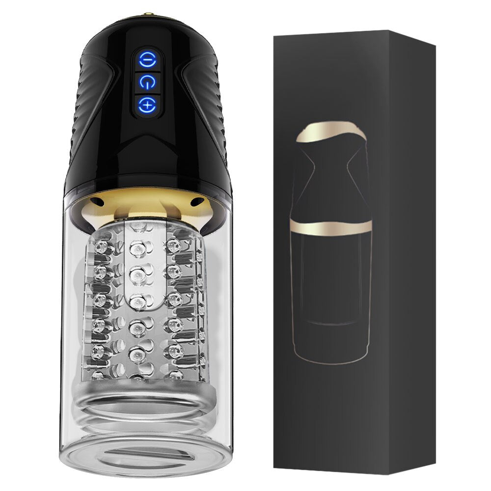 ที่ดีที่สุด-ขายชาย Masturbator อัตโนมัติ Intimate Adult สินค้าสำหรับชายอวัยวะเพศชายดูดเครื่องอมควย Masturbator เซ็กซ์ทอยสำหรับชาย - buysextoyth