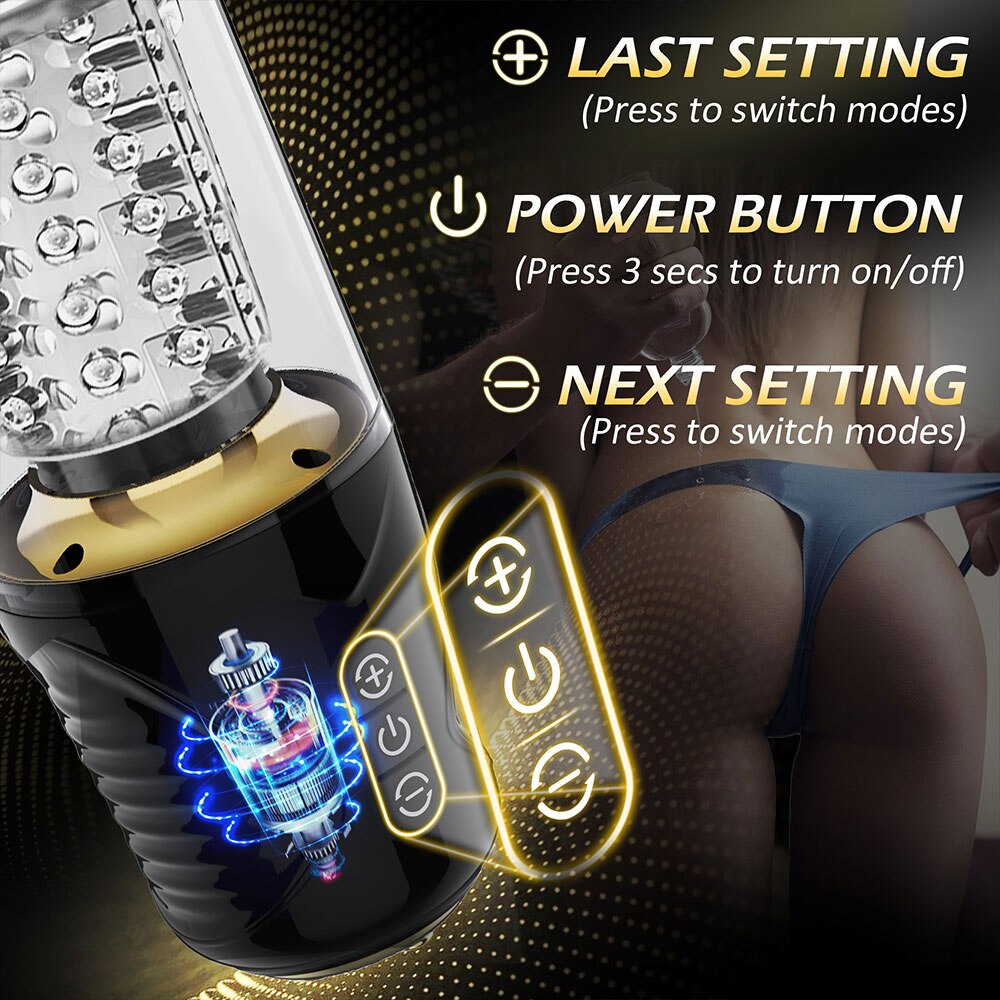 ที่ดีที่สุด-ขายชาย Masturbator อัตโนมัติ Intimate Adult สินค้าสำหรับชายอวัยวะเพศชายดูดเครื่องอมควย Masturbator เซ็กซ์ทอยสำหรับชาย - buysextoyth