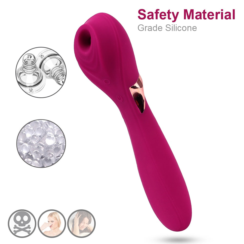 Masturbator Nipple Massage Clitoris Stimulator Blowjob Oral Vagina Sucking Vibrator Clit Sucker Sex Toys for Adult Women - buysextoyth