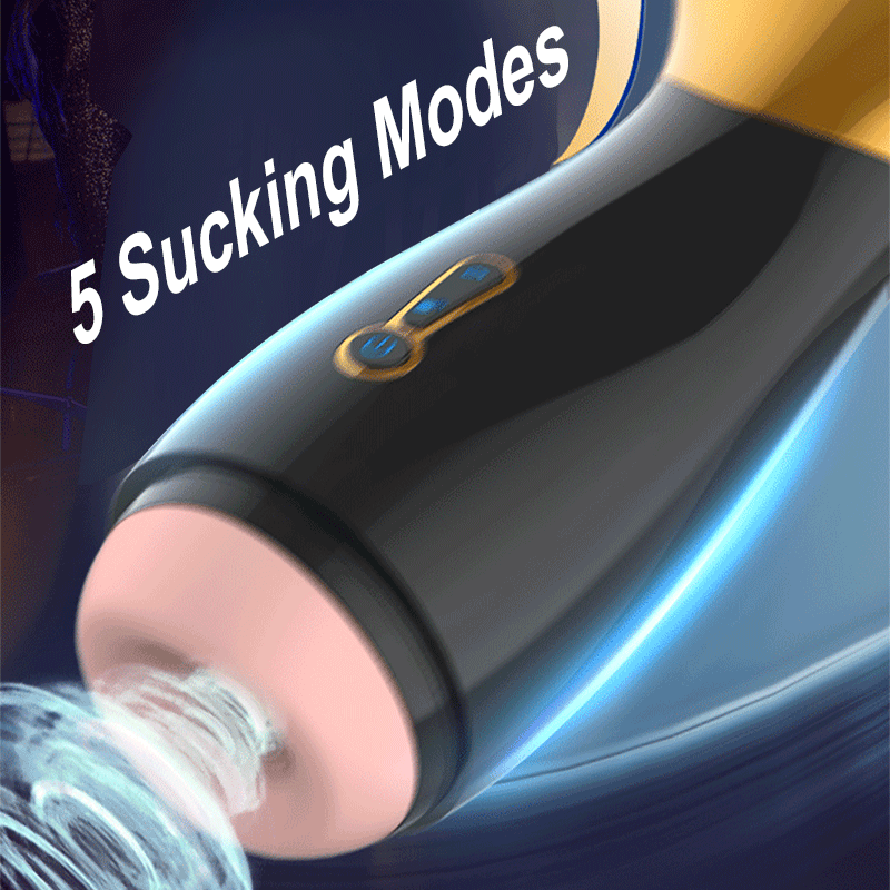 อัตโนมัติดูดชาย Masturbator One Click การสำเร็จความใคร่ดูด7โหมดการสั่นสะเทือน3D จริงช่องคลอดหีช่องปากเซ็กซ์ทอยสำหรับชาย - buysextoyth