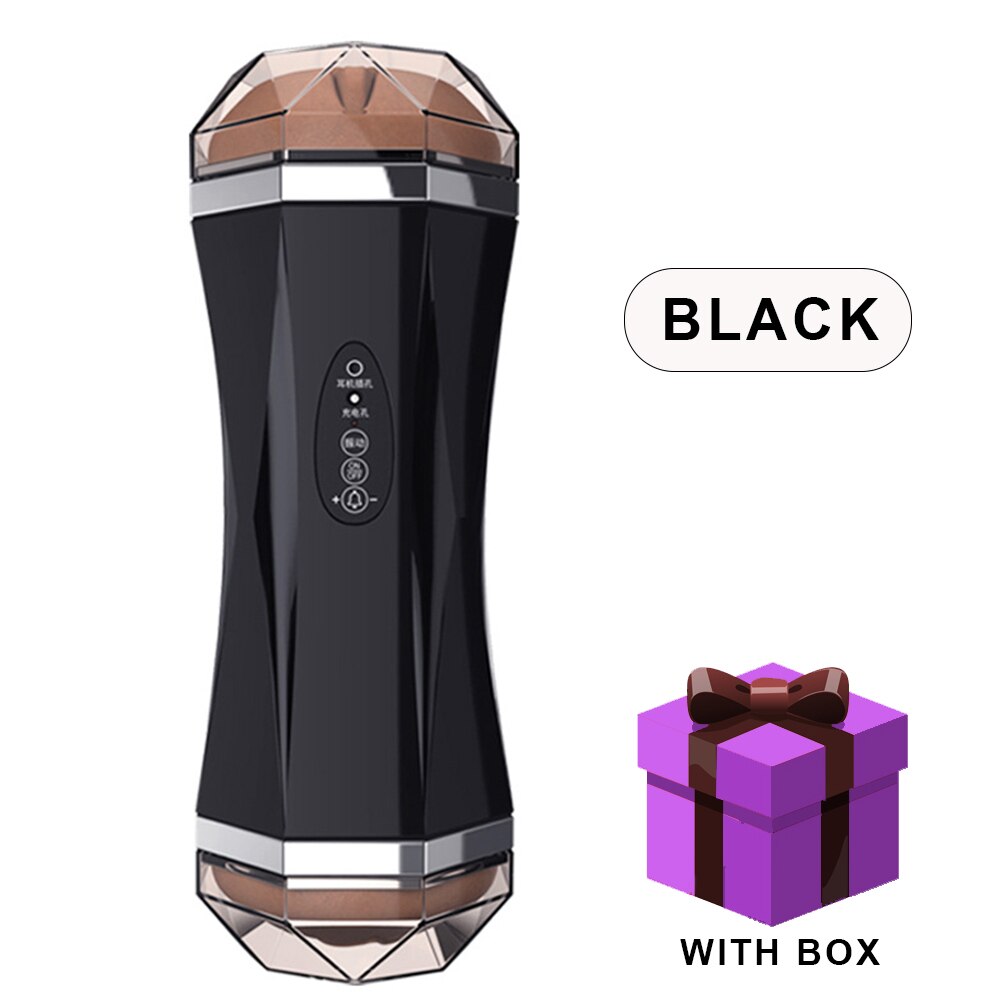 ชาย Masturbator สำหรับอัจฉริยะเสียง Oral Sex Vibrators ชะลอการ Exerciser Man เซ็กซ์ทอยผู้ใหญ่ Masturbation ถ้วย - buysextoyth