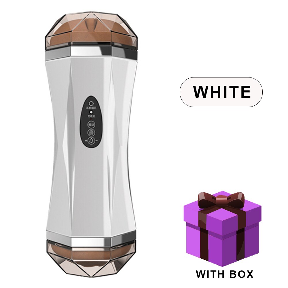 ชาย Masturbator สำหรับอัจฉริยะเสียง Oral Sex Vibrators ชะลอการ Exerciser Man เซ็กซ์ทอยผู้ใหญ่ Masturbation ถ้วย - buysextoyth