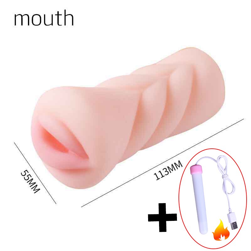 สมจริง Masturbator ชายอมควยของเล่นพ็อกเก็ต Pusssy สำหรับชาย Masturbating ของเล่นอุตสาหกรรมเพศช่องคลอดเซ็กซ์ทอยสำหรับชาย - buysextoyth