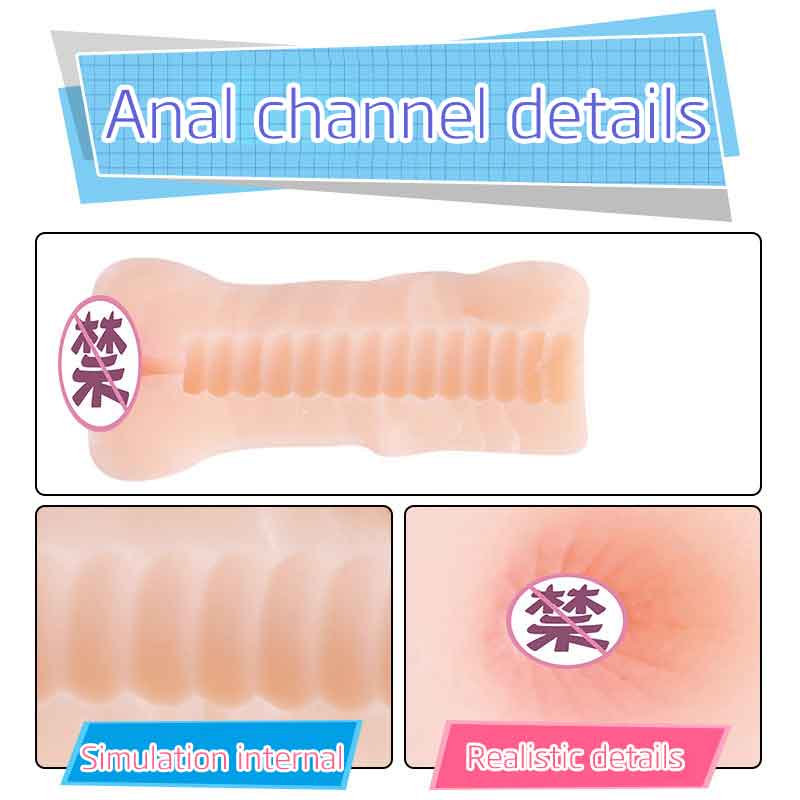 สมจริง Masturbator ชายอมควยของเล่นพ็อกเก็ต Pusssy สำหรับชาย Masturbating ของเล่นอุตสาหกรรมเพศช่องคลอดเซ็กซ์ทอยสำหรับชาย - buysextoyth