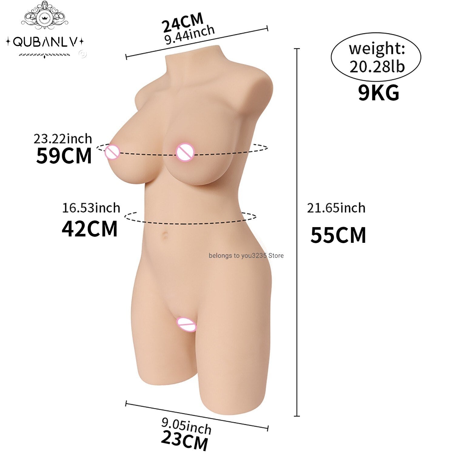 ชาย Masturbator หญิงลำตัว Sex ตุ๊กตา Masturbation ช่องคลอดที่สมจริง Anal โครงกระดูกโลหะ TPE ความเป็นส่วนตัวบรรจุของเล่นสำหรับผู้ใหญ่ - buysextoyth