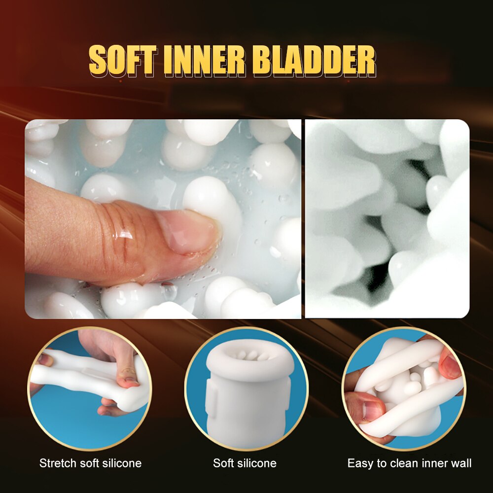 อัตโนมัติชาย Masturbator Thrusting Telescopic ถ้วยสำหรับชายอวัยวะเพศชายการฝึกอบรมกระตุ้นพื้นผิวนุ่มช่องคลอดเพศของเล่นสำหรับผู้ใหญ่ - buysextoyth