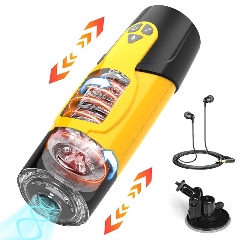 Masturbator อัตโนมัติแบบลูกสูบสำหรับผู้ชายของเล่นเพศผู้ใหญ่ blowjob สำหรับช่องคลอดสำเร็จความใคร่ - buysextoyth