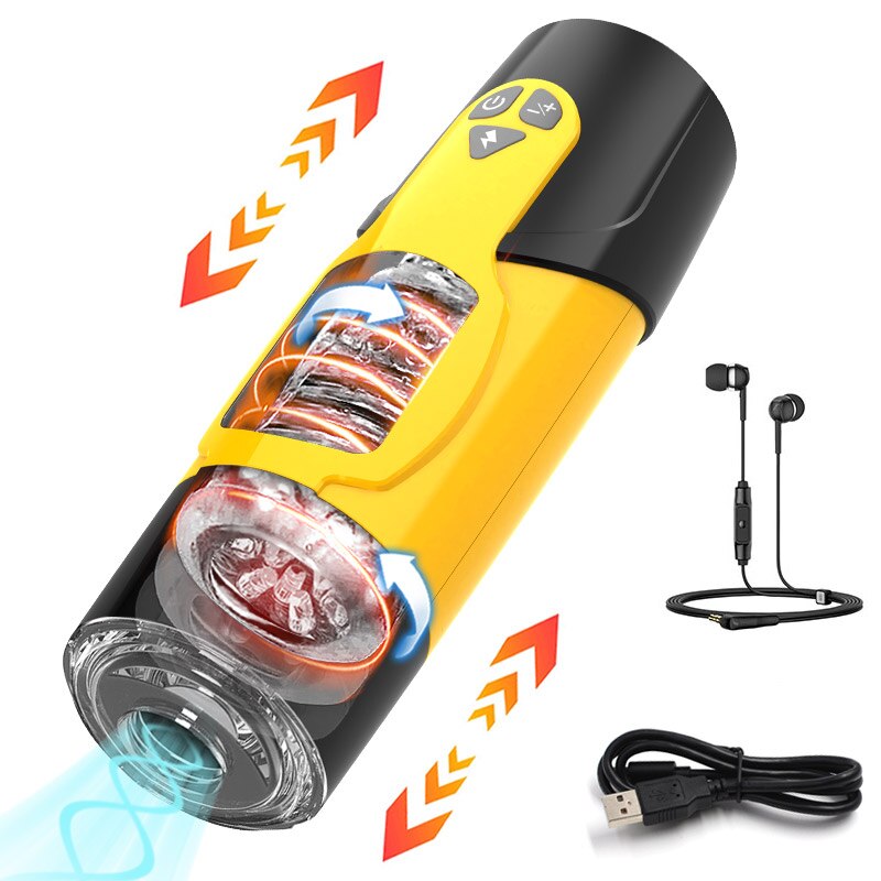 Masturbator อัตโนมัติแบบลูกสูบสำหรับผู้ชายของเล่นเพศผู้ใหญ่ blowjob สำหรับช่องคลอดสำเร็จความใคร่ - buysextoyth