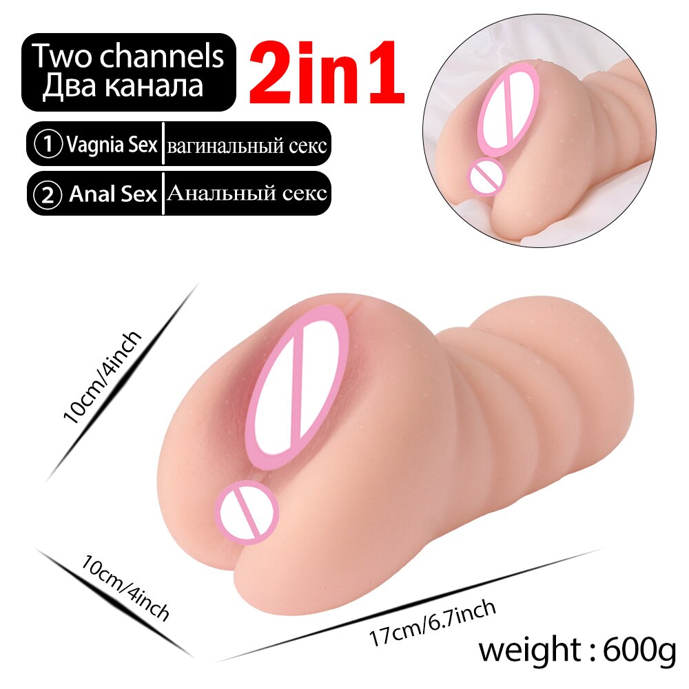 ช่องคลอดที่สมจริงเซ็กซ์ทอยสำหรับชาย Masturbator ประดิษฐ์เครื่องบินถ้วยผลิตภัณฑ์สำหรับผู้ใหญ่พ็อกเก็ตหี Masturbation Sexitoy Shop - buysextoyth