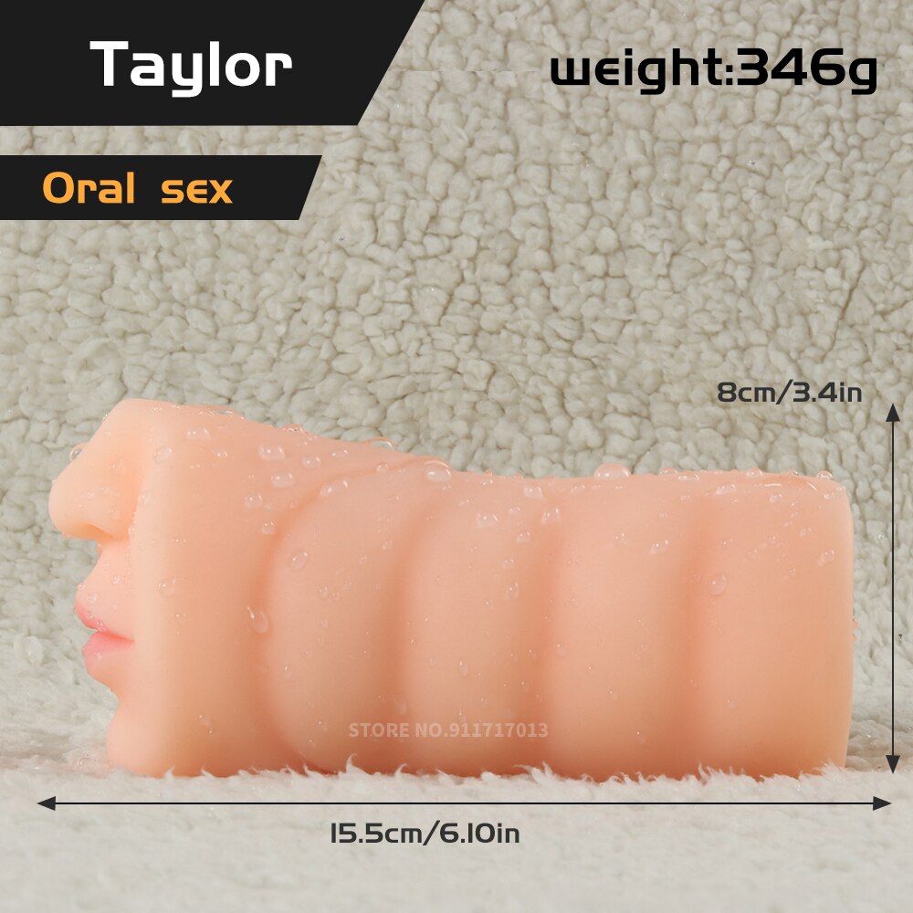 กระเป๋าจริงหีช่องคลอดประดิษฐ์ชาย Masturbators ถ้วยนุ่มลึกสมจริง Anal ซิลิโคน Sextoys Sex Toys - buysextoyth