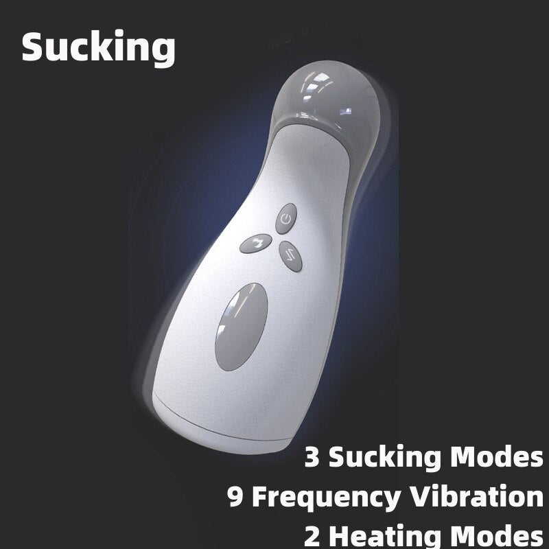 ดูดหี Masturbators ความร้อน Strong ดูดที่มีประสิทธิภาพ Vibrating เพศของเล่นสำหรับชายลึก ThroatPussy ช่องคลอด Masturbation ถ้วย - buysextoyth
