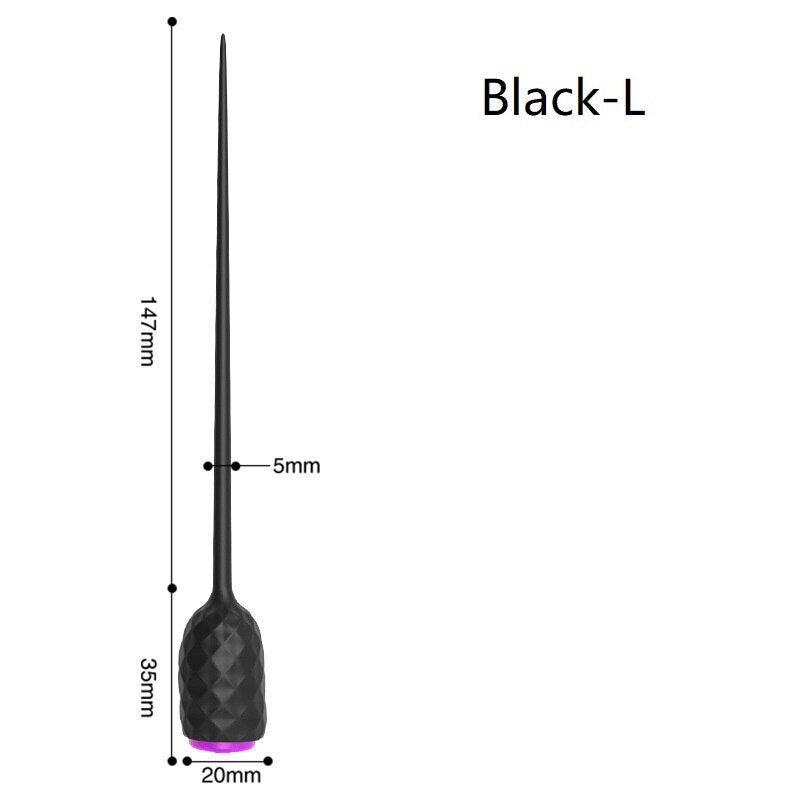 Masturbators ไข่สำหรับชาย Urethral เสียง Vibrators Masturbation ชายเครื่องมือ Catheter Urethra Dilator ม้า Sticks ของเล่น - buysextoyth