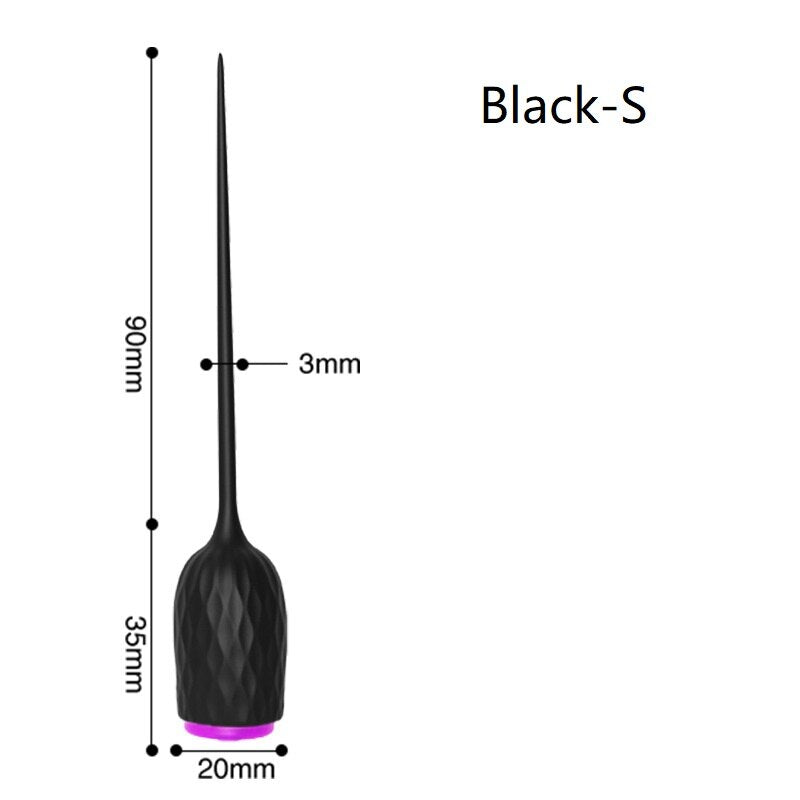 Masturbators ไข่สำหรับชาย Urethral เสียง Vibrators Masturbation ชายเครื่องมือ Catheter Urethra Dilator ม้า Sticks ของเล่น - buysextoyth