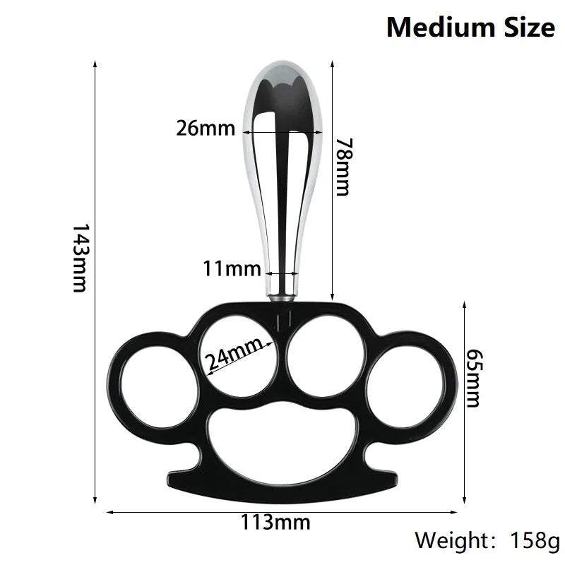Metal Anal Beads Butt Plug Set Small Large Ass Anal Plug With Pull Hand Ring Dildo Steel Sex Toy Man Woman - buysextoyth