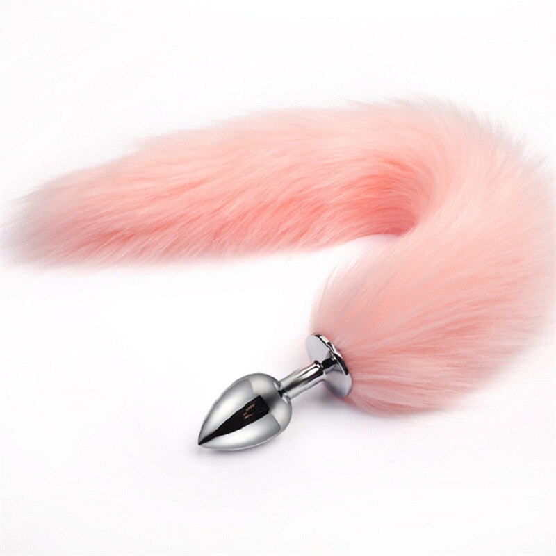 Metal Feather Anal Toys Fox Tail Anal Plug Erotic Anus Toy Butt Plug Sex Toys for Woman and Men Sexy Butt Plug Adult Accessories - buysextoyth