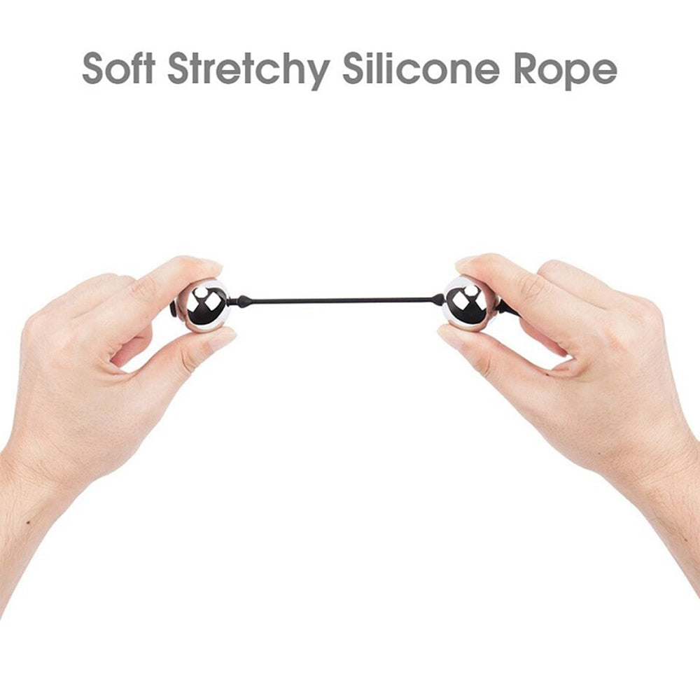Metal Geisha Balls Vaginal Balls Kegel Ball Ben Wa Ball Anal Beads Vagina Tighten Exercise Anal Plug Sex Toy for Women Sex Shop - buysextoyth