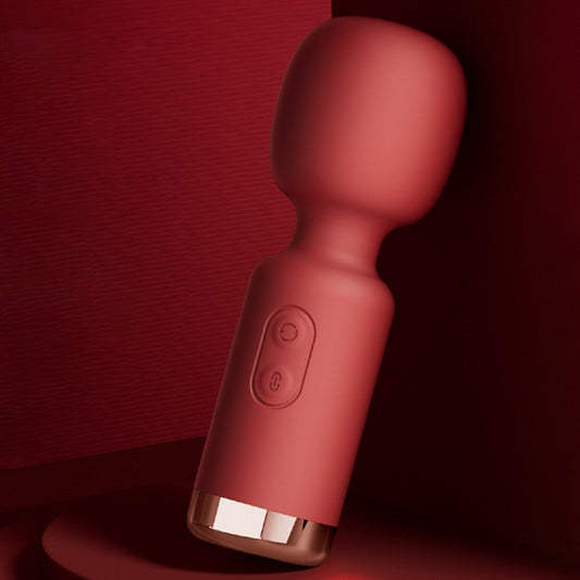 Mini AV Vibrator Magic Wand สำหรับผู้หญิงที่มีประสิทธิภาพ Clitoris Stimulator USB ชาร์จได้แบบพกพา Massager หญิงผู้ใหญ่สินค้าเซ็กซ์ทอย - buysextoyth