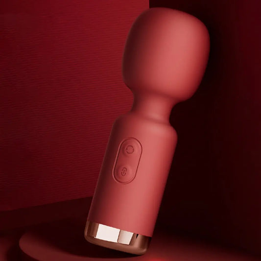 Mini AV Vibrator Magic Wand สำหรับผู้หญิงที่มีประสิทธิภาพ Clitoris Stimulator USB ชาร์จได้แบบพกพา Massager หญิงผู้ใหญ่สินค้าเซ็กซ์ทอย - buysextoyth