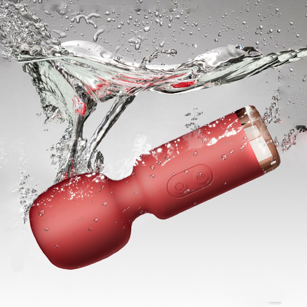 Mini AV Vibrator Magic Wand สำหรับผู้หญิงที่มีประสิทธิภาพ Clitoris Stimulator USB ชาร์จได้แบบพกพา Massager หญิงผู้ใหญ่สินค้าเซ็กซ์ทอย - buysextoyth