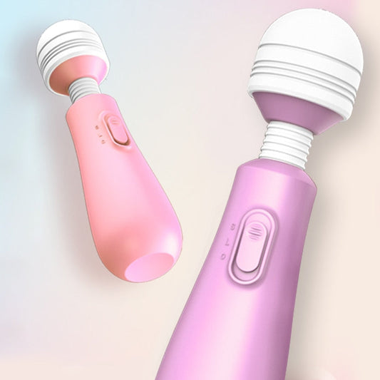 Mini AV Wand Tumbler Vibrator สำหรับหญิงอุปกรณ์เสริมเพศสัมพันธ์ Nipple Clitoral Stimulator สำหรับหญิงผู้ใหญ่ Masturbation เซ็กซ์ทอย - buysextoyth
