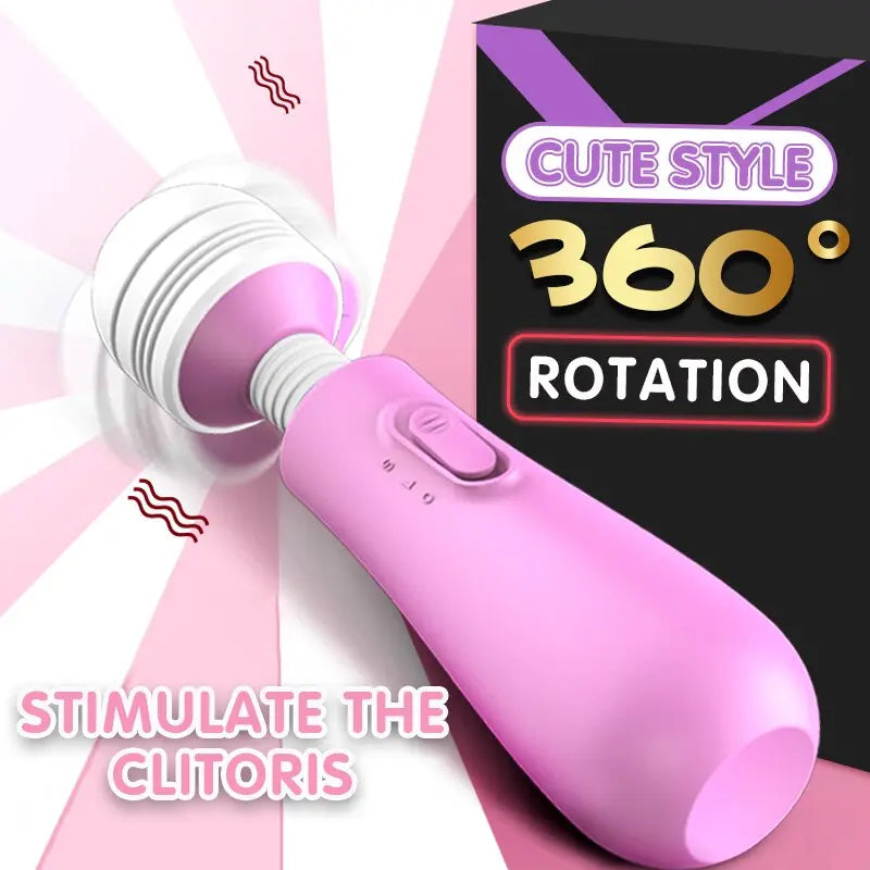 Mini AV Wand Tumbler Vibrator สำหรับหญิงอุปกรณ์เสริมเพศสัมพันธ์ Nipple Clitoral Stimulator สำหรับหญิงผู้ใหญ่ Masturbation เซ็กซ์ทอย - buysextoyth