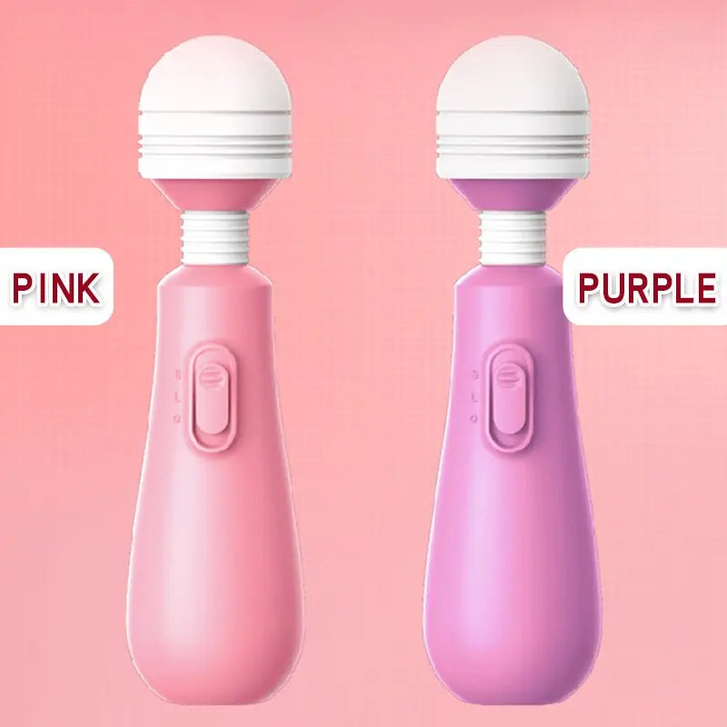 Mini AV Wand Tumbler Vibrator สำหรับหญิงอุปกรณ์เสริมเพศสัมพันธ์ Nipple Clitoral Stimulator สำหรับหญิงผู้ใหญ่ Masturbation เซ็กซ์ทอย - buysextoyth