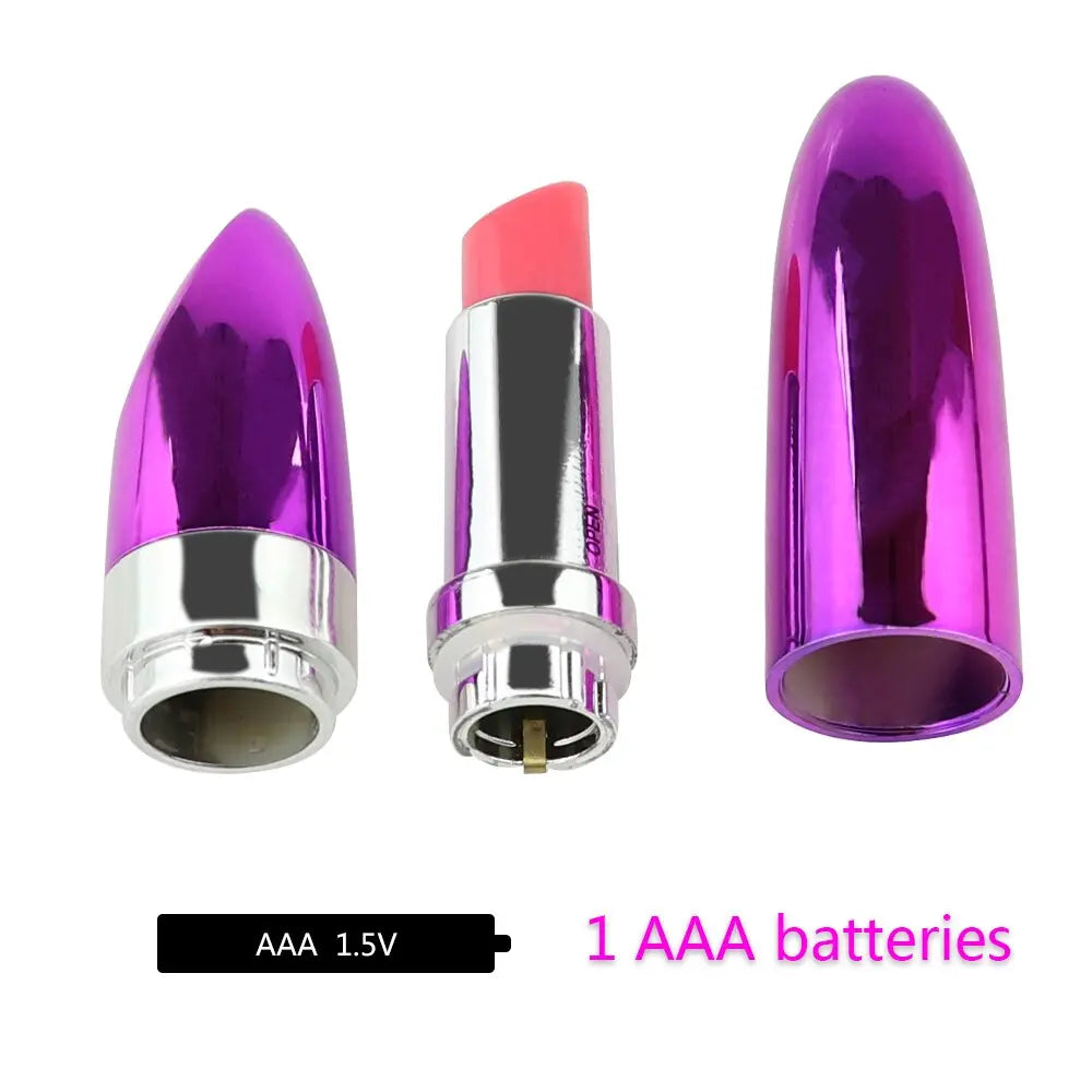 Mini Bullet Vibrator Massager ลิปสติก Dildo Vibrator Clitoris กระตุ้นเร้าอารมณ์ Masturbator ผลิตภัณฑ์สำหรับเพศ Sex Toys สำหรับผู้หญิง - buysextoyth