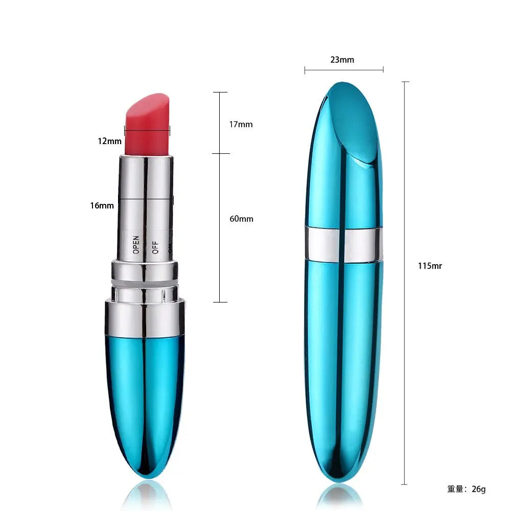 Mini Bullet Vibrator Massager ลิปสติก Dildo Vibrator Clitoris กระตุ้นเร้าอารมณ์ Masturbator ผลิตภัณฑ์สำหรับเพศ Sex Toys สำหรับผู้หญิง - buysextoyth