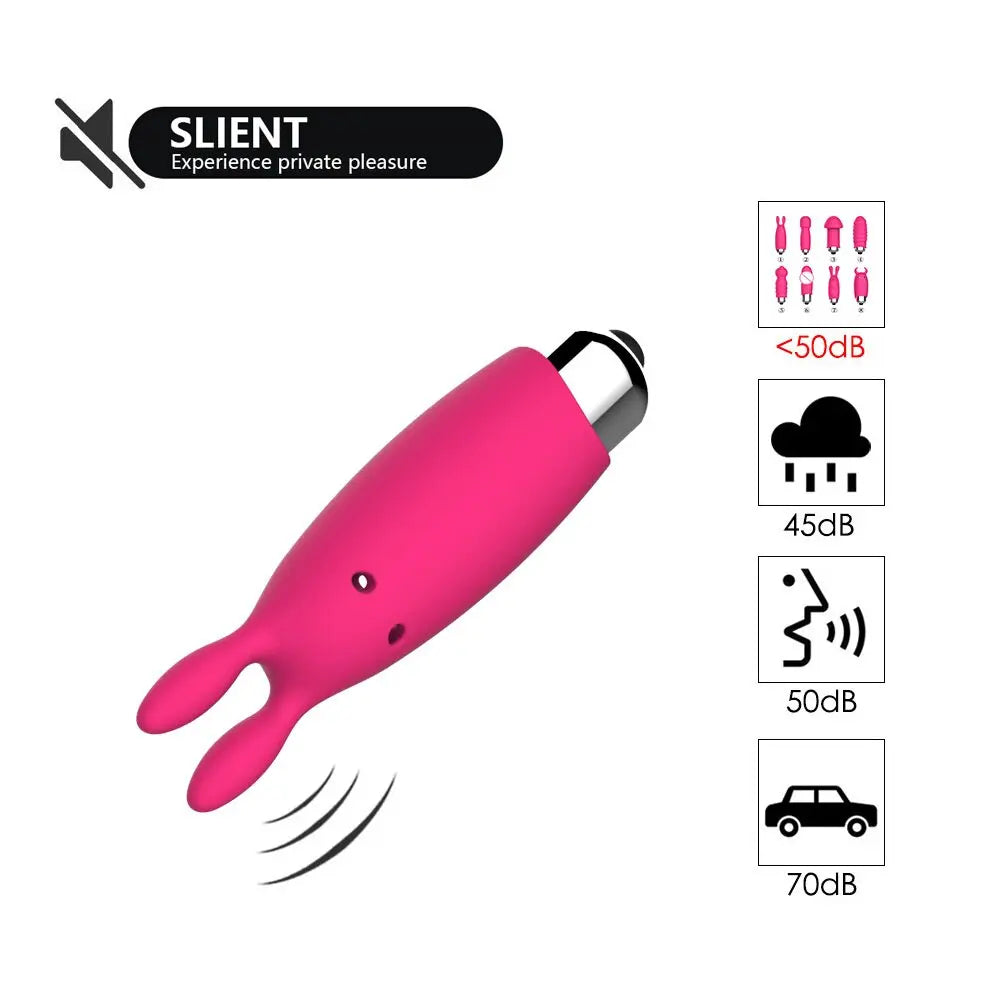 Mini G Spot ช่องคลอด Dildo Vibrator Jump เซ็กซ์ทอยสำหรับหญิง Masturbation ทางทวารหนักปลั๊กเกมสำหรับผู้ใหญ่18เร้าอารมณ์ Fidget อุปกรณ์ - buysextoyth